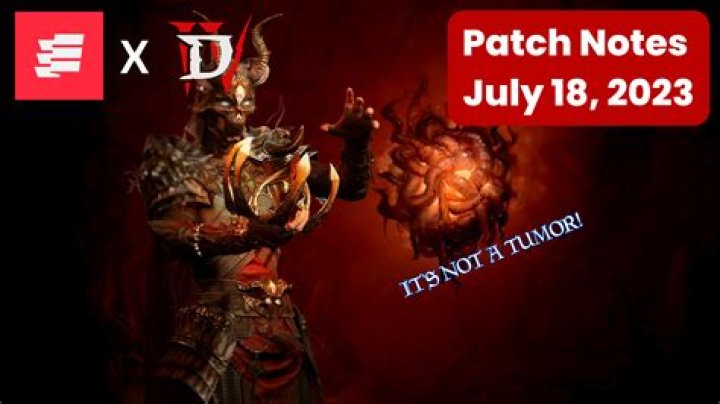 Diablo 4 July 18th Patch Notes 1.0 Update Release Time